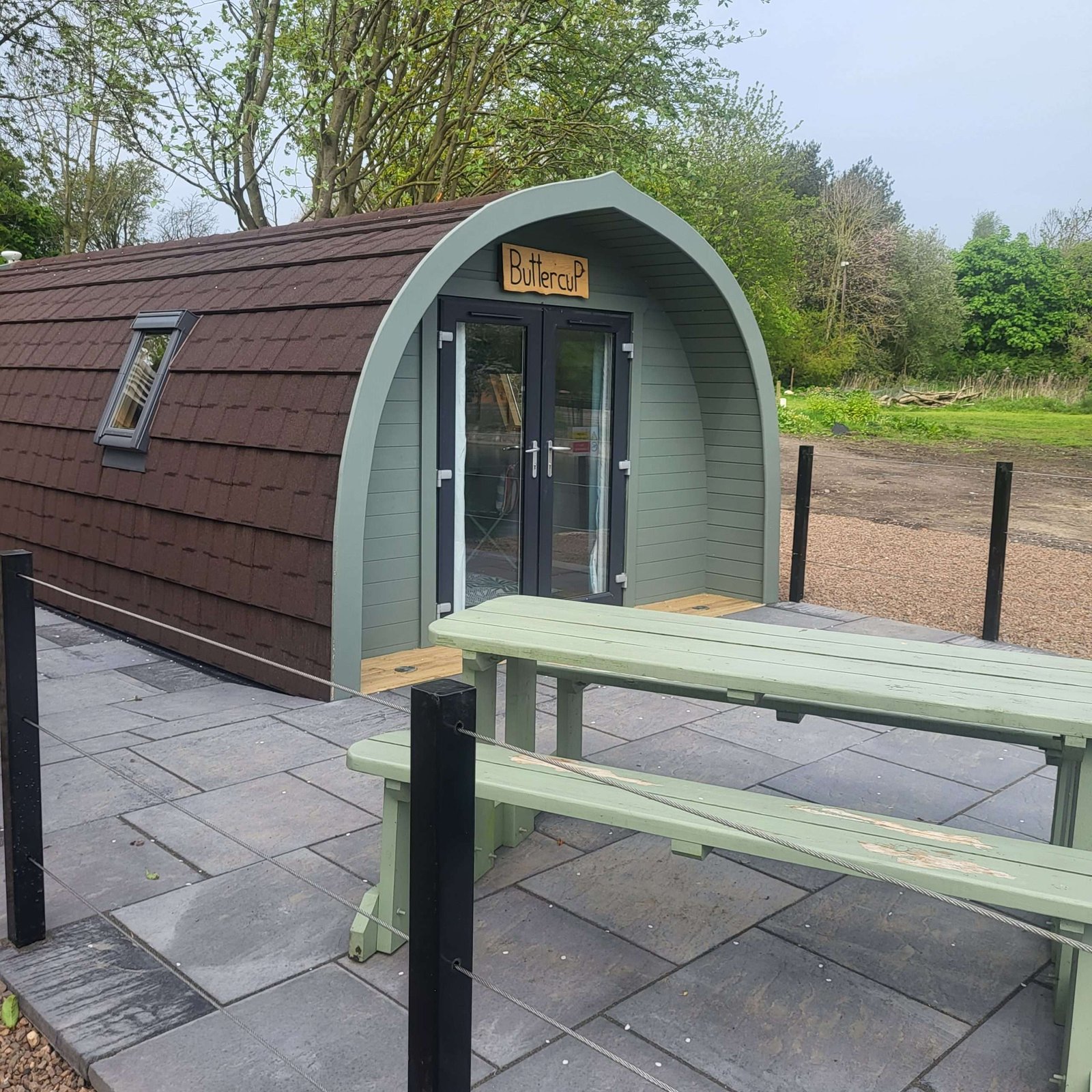 Buttercup Glamping Pod Eden Grange